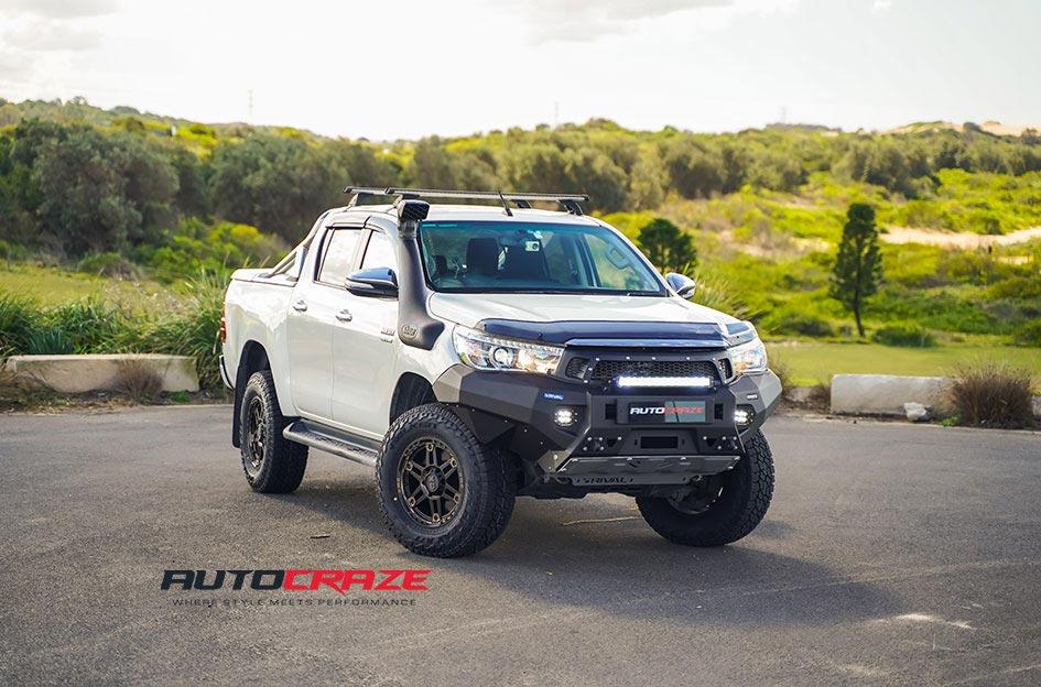 TOYOTA HILUX N80 4WD SPY XD 2 SATIN BLACK DARK TINT 